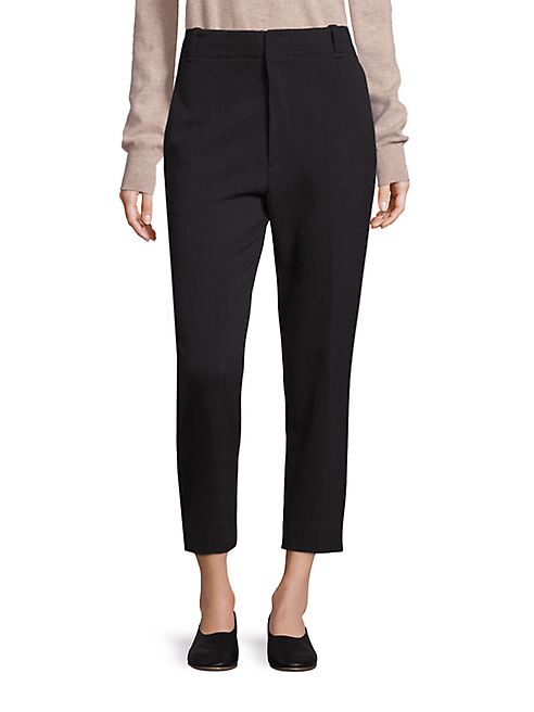 Vince - Carrot-Fit Cropped Pants