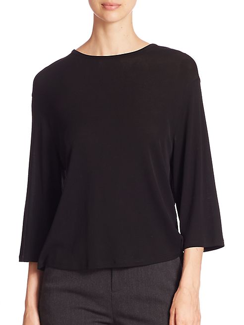 Vince - Wide-Sleeve Cotton Top