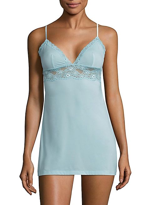 La Perla - Airy Blooms Silk Blend Chemise