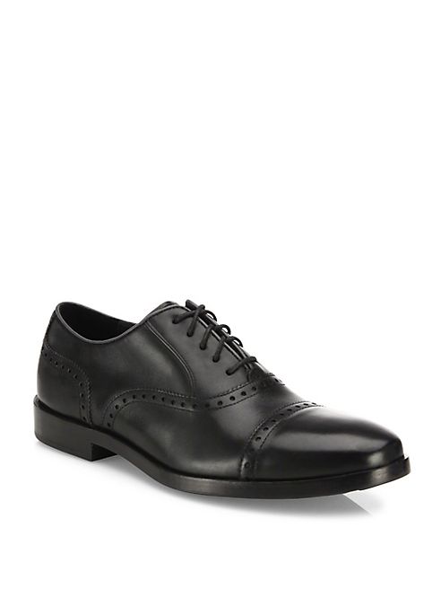 Cole Haan - Brogue Leather Oxfords