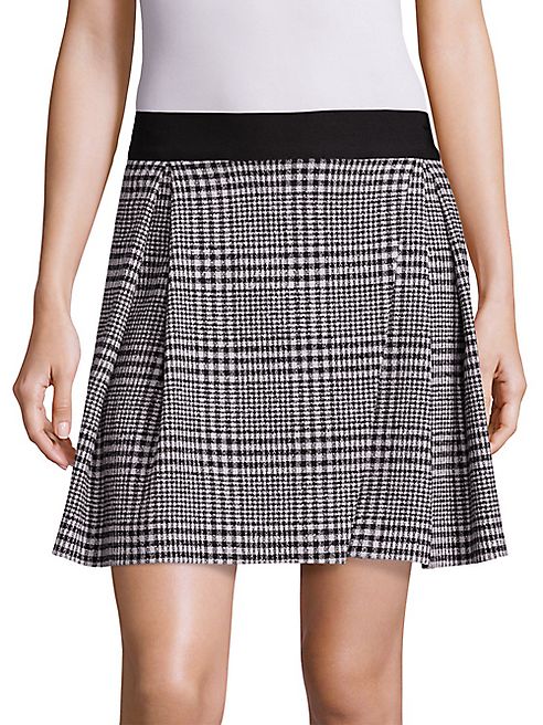 Alice + Olivia - Cindie Glen Plaid Mini Skirt