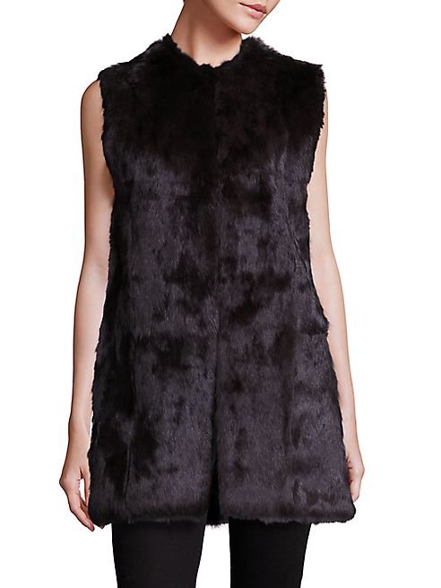 Adrienne Landau - Oversized Rabbit Fur Vest