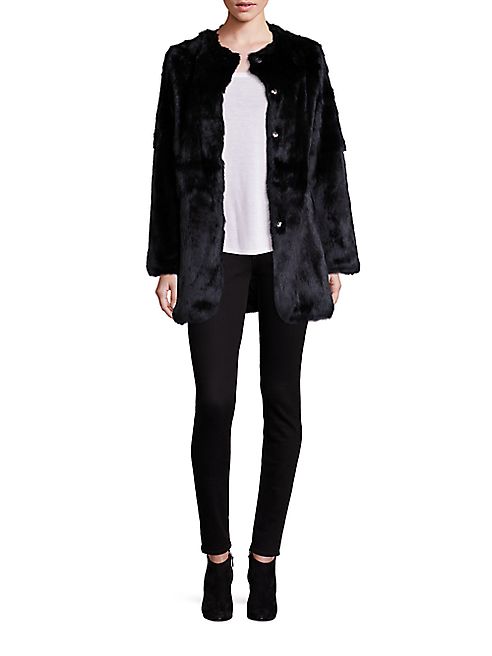 Adrienne Landau - Rabbit Fur Coat