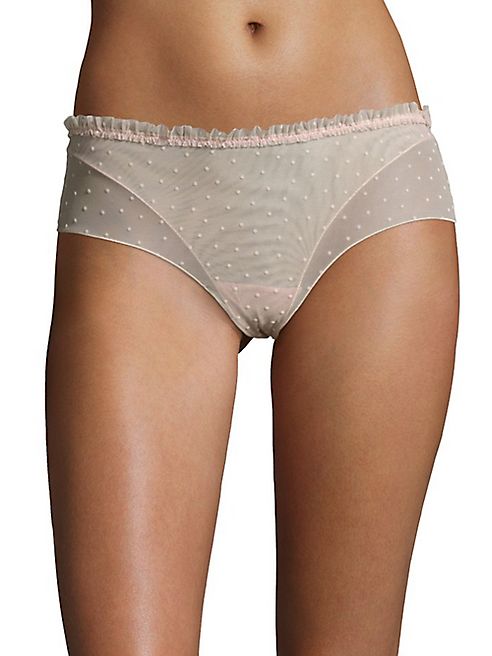 La Perla - Plumetis Polka Dotted Boyshorts