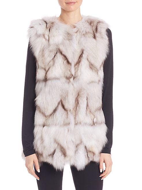 ALBERTO MAKALI - Fox Fur Vest