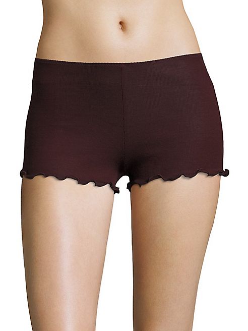 Araks - Kat Ribbed Cotton Shorts