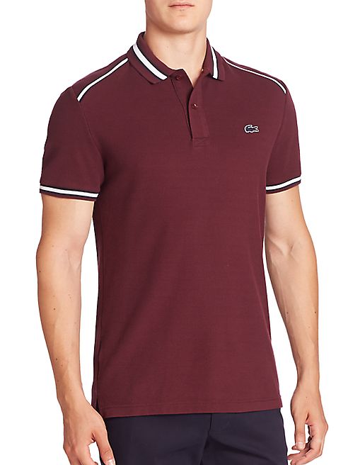 Lacoste - Short Sleeve Contrast Trimmed Polo