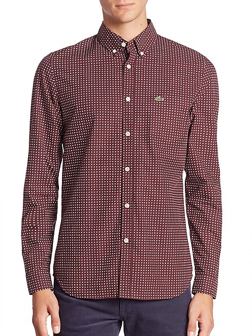 Lacoste - Long Sleeve Printed Shirt