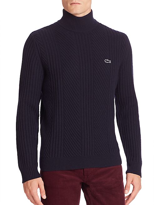 Lacoste - Long Sleeve Turtleneck Sweater