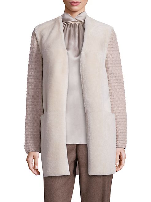 Lafayette 148 New York - Cashmere & Shearling Jacket