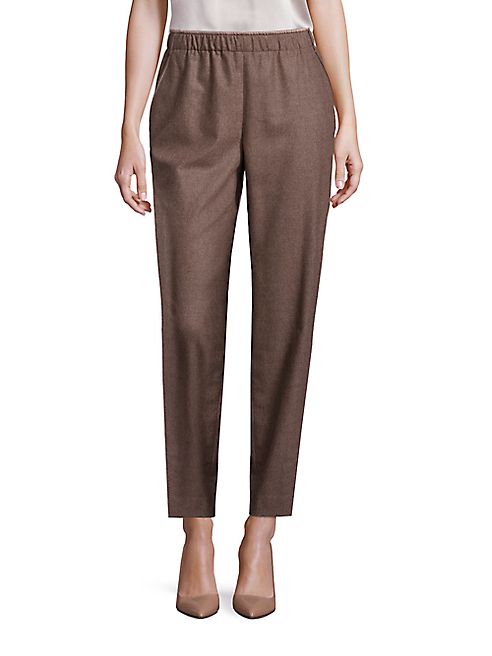 Lafayette 148 New York - Finite Italian Flannel Track Pants