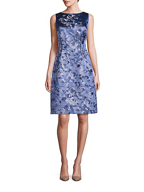 Lafayette 148 New York - Rose Jacquard Sleeveless Verona Dress