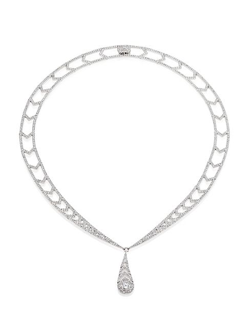 Adriana Orsini - Stella Crystal Pavé Necklace