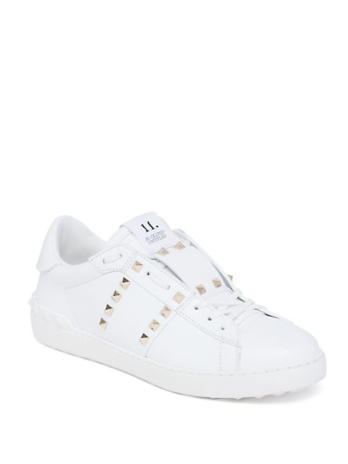 Valentino - Studded Leather Sneakers