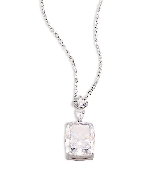 Adriana Orsini - Cushion Crystal Pendant Necklace