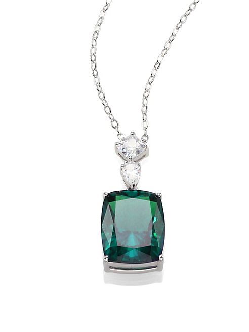 Adriana Orsini - Cushion Crystal Pendant Necklace