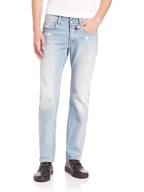 G-Star RAW - Attac Straight Leg Jeans