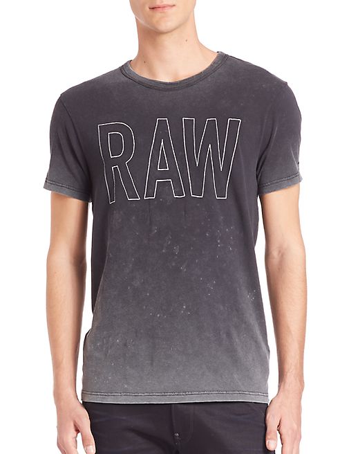 G-Star RAW - Xard Logo Print Ombre Tee