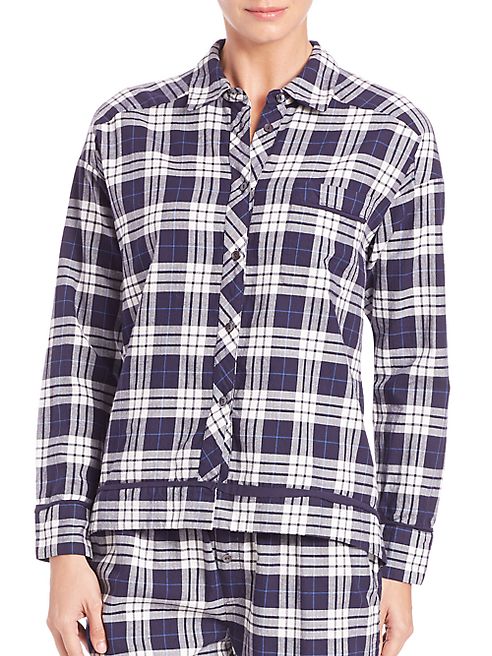 SKIN - Plaid Cotton Shirt