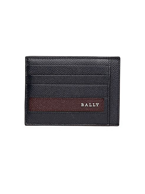 Bally - Textured Leather Card Case