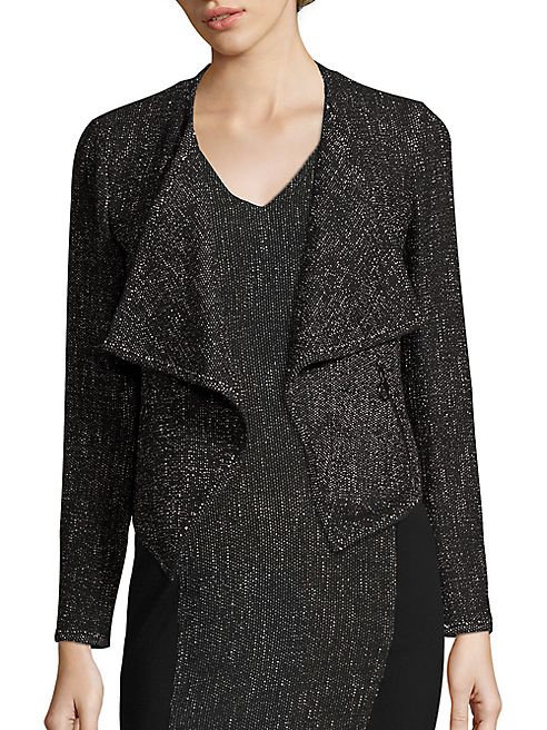 Akris punto - Tweed Draped Jacket