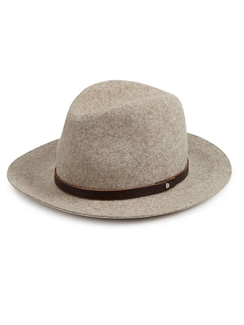 Rag & Bone - Leather-Trim Wool-Felt Fedora