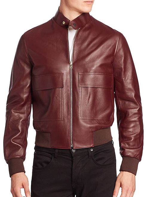 Paul Smith - Lamb Leather Jacket