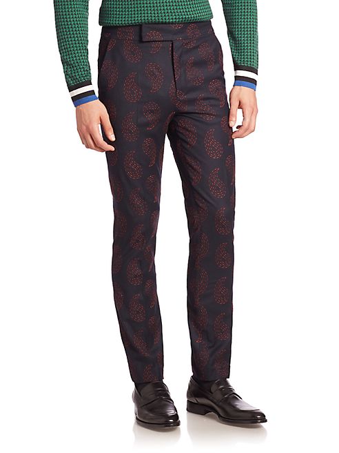 Paul Smith - Paisley Print Pants