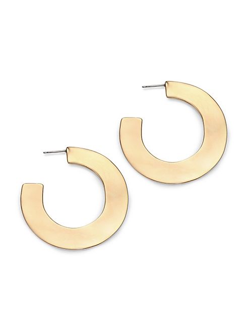 Alexis Bittar - Liquid Metal Orbital Hoop Earrings/1.8