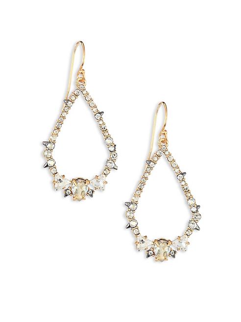 Alexis Bittar - Spiked Crystal Teardrop Earrings