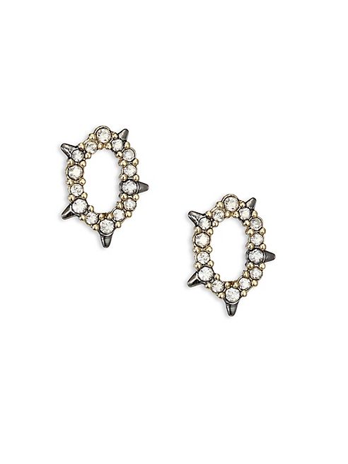 Alexis Bittar - Spiked Crystal Stud Earrings