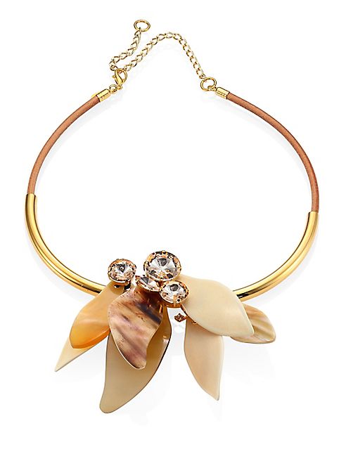 Marni - Horn & Crystal Necklace