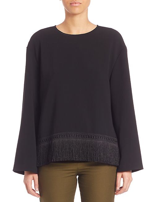 Public School - Solid Fringed Blouse