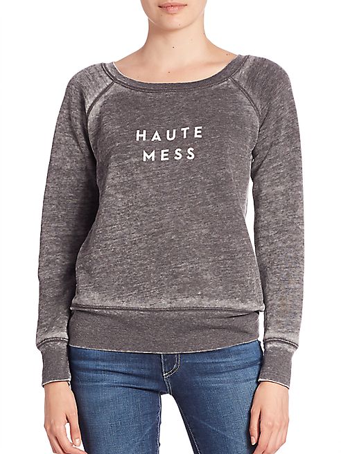 MILLY - Haute Mess Graphic Sweatshirt