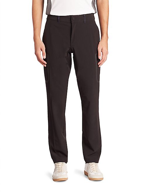 J. Lindeberg Active - Slim-Fit Solid Dress Pants