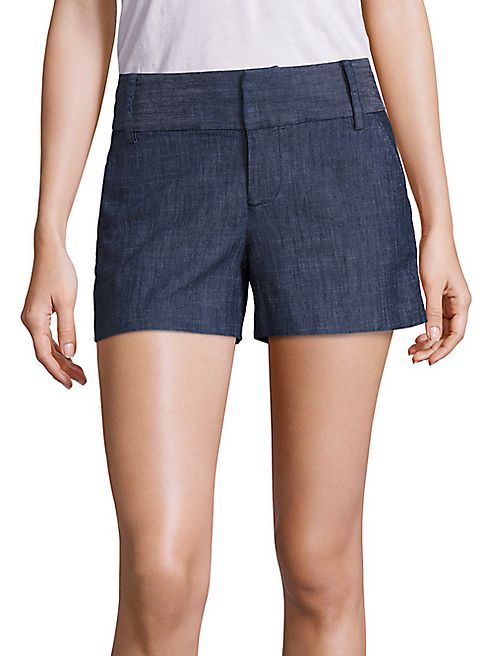 Alice + Olivia - Cady Chambray Shorts