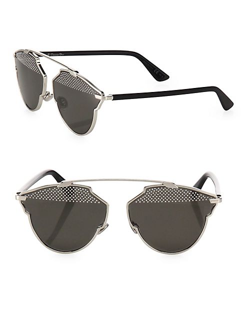 Dior - So Real 48MM Studded Pantos Sunglasses