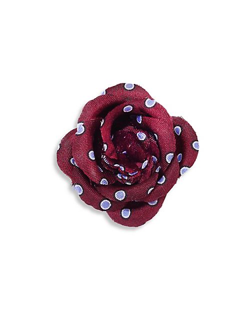 hook + ALBERT - Polka Dots Lapel Flower