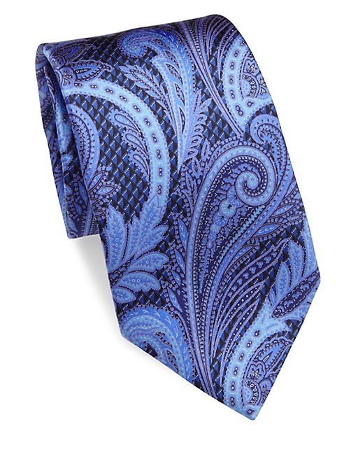 Ermenegildo Zegna - Paisley Silk Tie