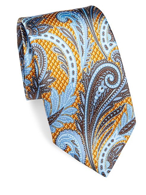 Ermenegildo Zegna - Paisley Silk Tie