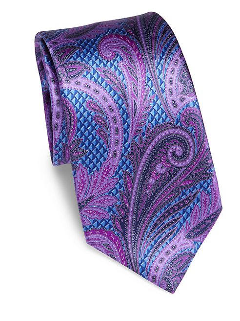 Ermenegildo Zegna - Paisley Printed Silk Tie