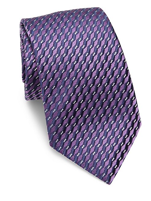 Ermenegildo Zegna - Patterned Silk Tie