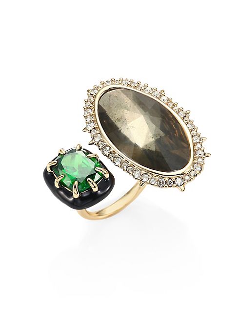 Alexis Bittar - Custom Gemstone Cocktail Ring