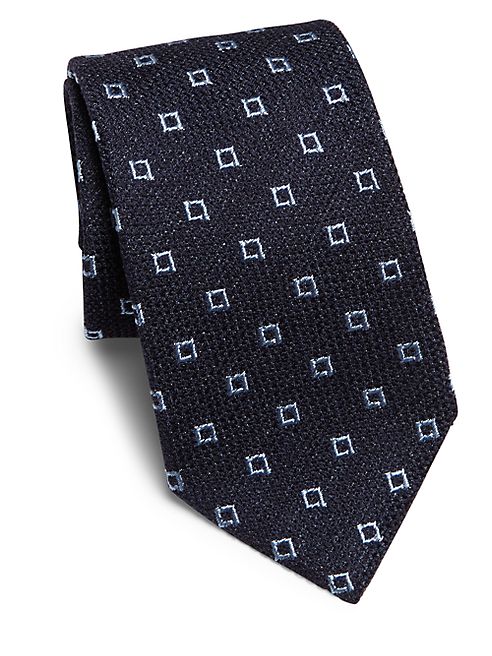 Ermenegildo Zegna - Square Printed Tie