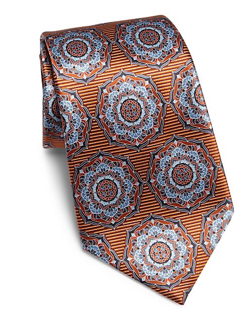 Ermenegildo Zegna - Medallion Silk Tie