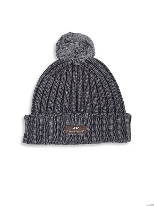 UGG - Ribbed-Knit Wool Blend Beanie