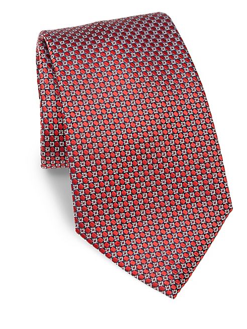 Ermenegildo Zegna - Diamond Woven Silk Tie