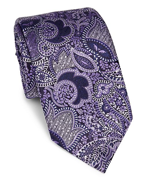 Ermenegildo Zegna - Medium Paisley Silk Tie