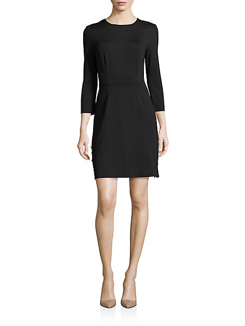 Trina Turk - Flush Side-Button Sheath Dress