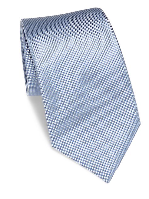 Ermenegildo Zegna - Diamond Textured Silk Tie